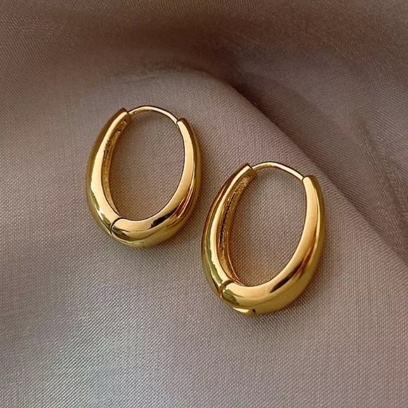 Elegant small hoop earrings